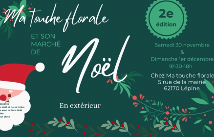 Marché de Noël chez ‘Ma Touche Florale’ – Lépine