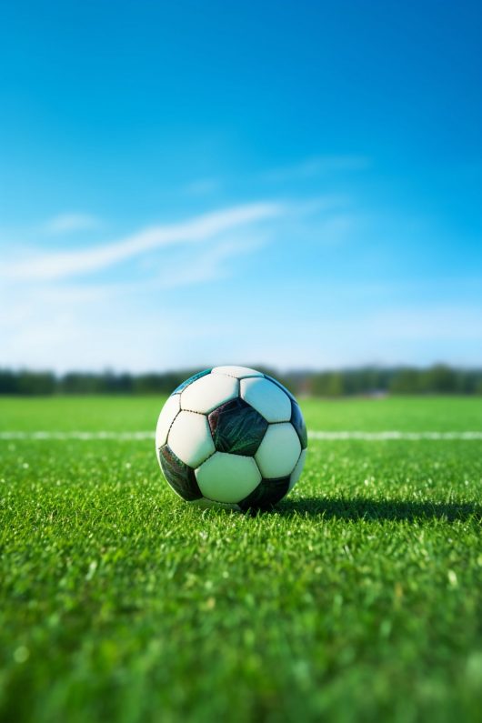 view-soccer-ball-field-grass